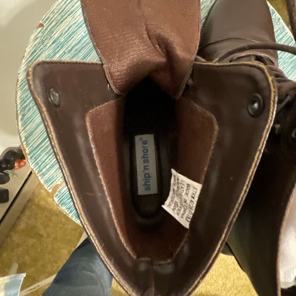 Ship’n Shore Women’s Vintage Leather Boots - Picture 13 of 13